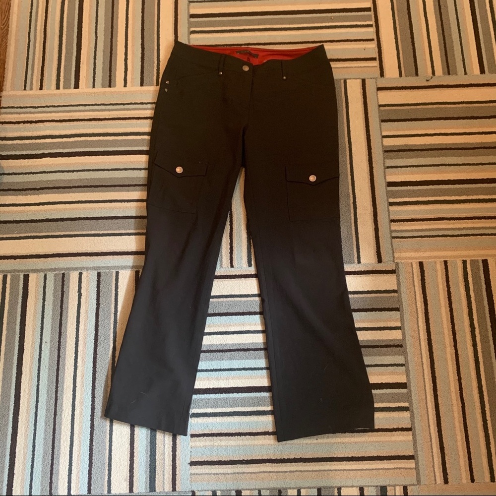 Elie Tahari Wool Cargo Pants